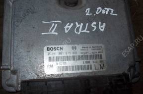 OPEL ASTRA 2.0 DTL БЛОК УПРАВЛЕНИЯ 0281001675 LM 905625