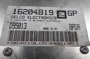 Opel Astra БЛОК УПРАВЛЕНИЯ 16204819 GP