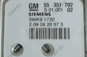 OPEL ASTRA БЛОК УПРАВЛЕНИЯ 55351702 БЕЗ КОДА
