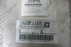OPEL ASTRA БЛОК УПРАВЛЕНИЯ ДВИГАТЕЛЕМ 16203165