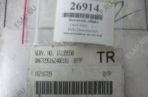 OPEL ASTRA БЛОК УПРАВЛЕНИЯ ДВИГАТЕЛЕМ 16204729