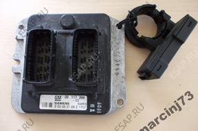 OPEL ASTRA  БЛОК УПРАВЛЕНИЯ КОМПЛЕКТ 09117394 DWA KLUCZYKI