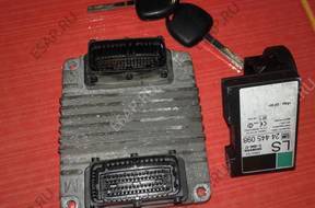 OPEL ASTRA БЛОК УПРАВЛЕНИЯ КОМПЛЕКТ 12242030 DXMH