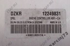 OPEL ASTRA БЛОК УПРАВЛЕНИЯ КОМПЛЕКТ DZKR 12249831 HSFI-2,4