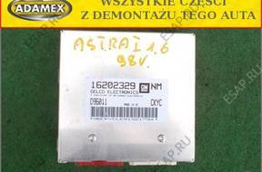 OPEL ASTRA I 1.4 16V 1996 год - БЛОК УПРАВЛЕНИЯ 16202329