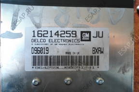 OPEL ASTRA I F БЛОК УПРАВЛЕНИЯ ИММОБИЛАЙЗЕР CZIP 1.6 16214259 JU