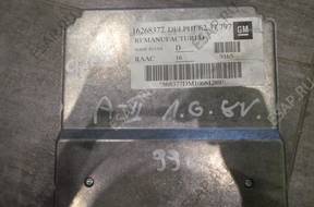 OPEL ASTRA II 1,6 8V 99 год, БЛОК УПРАВЛЕНИЯ 16268377