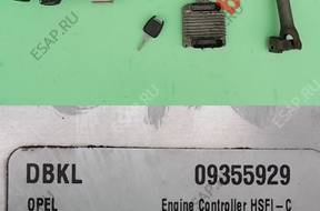 OPEL ASTRA II 1.6 16V БЛОК УПРАВЛЕНИЯ ЗАМОК ЗАЖИГАНИЯ КОМПЛЕКТ EU