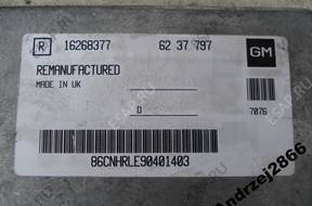 OPEL ASTRA II 1.6 8V БЛОК УПРАВЛЕНИЯ ДВИГАТЕЛЕМ 16268377