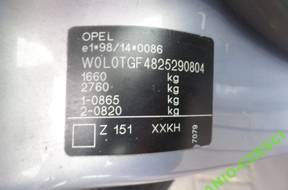 OPEL ASTRA II 1.6 8V двигатель GOY SUPEK