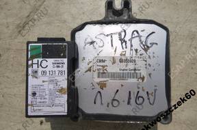 OPEL ASTRA II 1.6 X16XE БЛОК УПРАВЛЕНИЯ 09355929