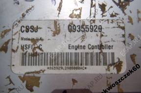 OPEL ASTRA II 1.6 X16XE БЛОК УПРАВЛЕНИЯ 09355929