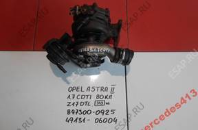 OPEL ASTRA II 1.7 CDTI  ТУРБОКОМПРЕССОР