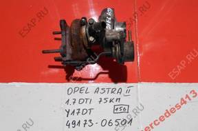 OPEL ASTRA II 1.7 DTI ТУРБОКОМПРЕССОР 49173-06501