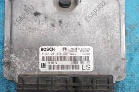 Opel Astra II 1.7DTL 98-09 БЛОК УПРАВЛЕНИЯ 0281001670 LS