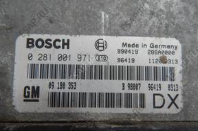 OPEL ASTRA II 2.0 DTI 99 год,. БЛОК УПРАВЛЕНИЯ 0281001971