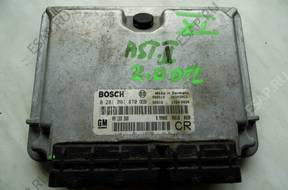 OPEL ASTRA II 2.0 DTI БЛОК УПРАВЛЕНИЯ 0281001870