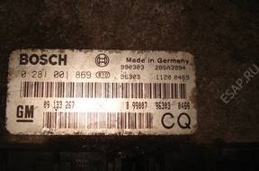 OPEL ASTRA II 2.0 DTL БЛОК УПРАВЛЕНИЯ ДВИГАТЕЛЕМ 0281001869