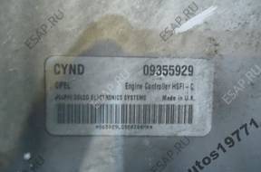 OPEL ASTRA II БЛОК УПРАВЛЕНИЯ 09355929 CYND