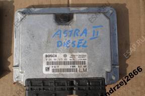 OPEL ASTRA II БЛОК УПРАВЛЕНИЯ ДВИГАТЕЛЕМ 0 281 001 675