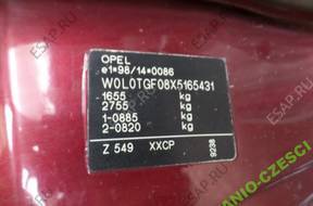 OPEL ASTRA II двигатель GOY SUPEK в идеальном состоянии 1.6 16V