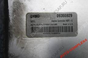 OPEL ASTRA II G 1.6 16 БЛОК УПРАВЛЕНИЯ ДВИГАТЕЛЕМ 09355929