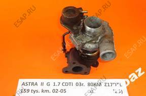 OPEL ASTRA II G 1.7 CDTI 03  ТУРБОКОМПРЕССОР