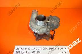 OPEL ASTRA II G 1.7 CDTI 05  ТУРБОКОМПРЕССОР