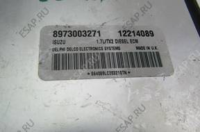 OPEL ASTRA II G 1.7 DTI БЛОК УПРАВЛЕНИЯ 12214089