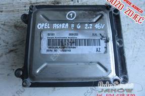 Opel Astra II G 2.2 16V БЛОК УПРАВЛЕНИЯ 09391253 G01001