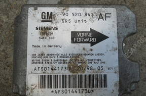 OPEL ASTRA II G СЕНСОР БЛОК УПРАВЛЕНИЯ AIRBAG 90520841