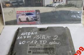 OPEL ASTRA II X17DT БЛОК УПРАВЛЕНИЯ 90589736 LS