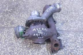 Opel Astra III 1.9 CDTi 2008 год  ТУРБОКОМПРЕССОР