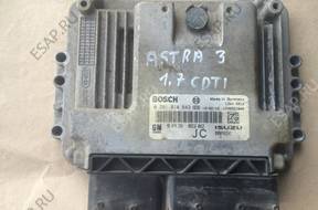 OPEL ASTRA III H 1,7 CDTI БЛОК УПРАВЛЕНИЯ 0281014643JC