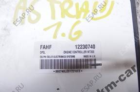 OPEL ASTRA III H 1.6 16V БЛОК УПРАВЛЕНИЯ ДВИГАТЕЛЕМ 12230740