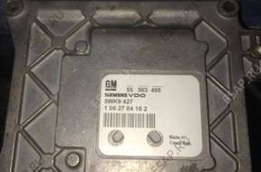 OPEL ASTRA III H 1.6 БЛОК УПРАВЛЕНИЯ 5WK9427 55563495