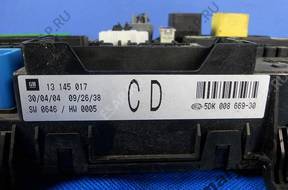 OPEL ASTRA III H 1.7 CDTI БЛОК BSI 13145017 CD