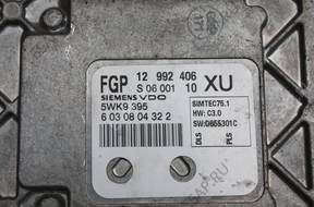 OPEL ASTRA III H 1.8 Z18XER БЛОК УПРАВЛЕНИЯ 12992406 XU