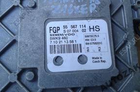 OPEL ASTRA III H Z16XER БЛОК УПРАВЛЕНИЯ 5WK9460 55567114
