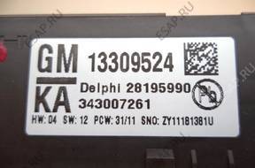Opel Astra IV J 10-4 МОДУЛЬ ДАТЧИК alarmu 13309524