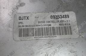 OPEL БЛОК УПРАВЛЕНИЯ 09353489