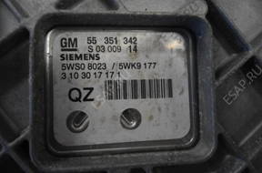 OPEL БЛОК УПРАВЛЕНИЯ 2.2 Z22YH 55351342 QZ POSIADAM PIN