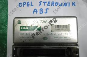 OPEL БЛОК УПРАВЛЕНИЯ ABS 90 386 502