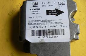 OPEL БЛОК УПРАВЛЕНИЯ AIRBAG 24416703