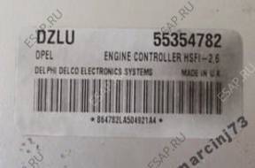 OPEL БЛОК УПРАВЛЕНИЯ CNG HSFI-2,6 DZLU 55354782 WYLOGOWAN