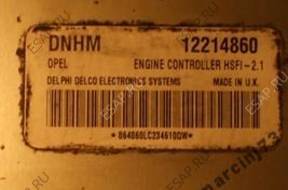 OPEL БЛОК УПРАВЛЕНИЯ КОМПЛЕКТ 12214860 DWA KLUCZYKI