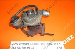 OPEL COMBO 1.3 CDTI 05 69KM  ТУРБОКОМПРЕССОР