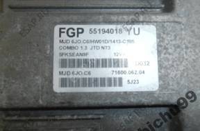 OPEL COMBO C 1.3 CDTI БЛОК УПРАВЛЕНИЯ FGP 55194018YU