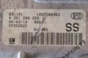 OPEL CORSA 1,2 БЛОК УПРАВЛЕНИЯ 0261208253 SS БЕЗ КОДА