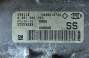 OPEL CORSA БЛОК УПРАВЛЕНИЯ 0261208253 SS 55352622+ Pin